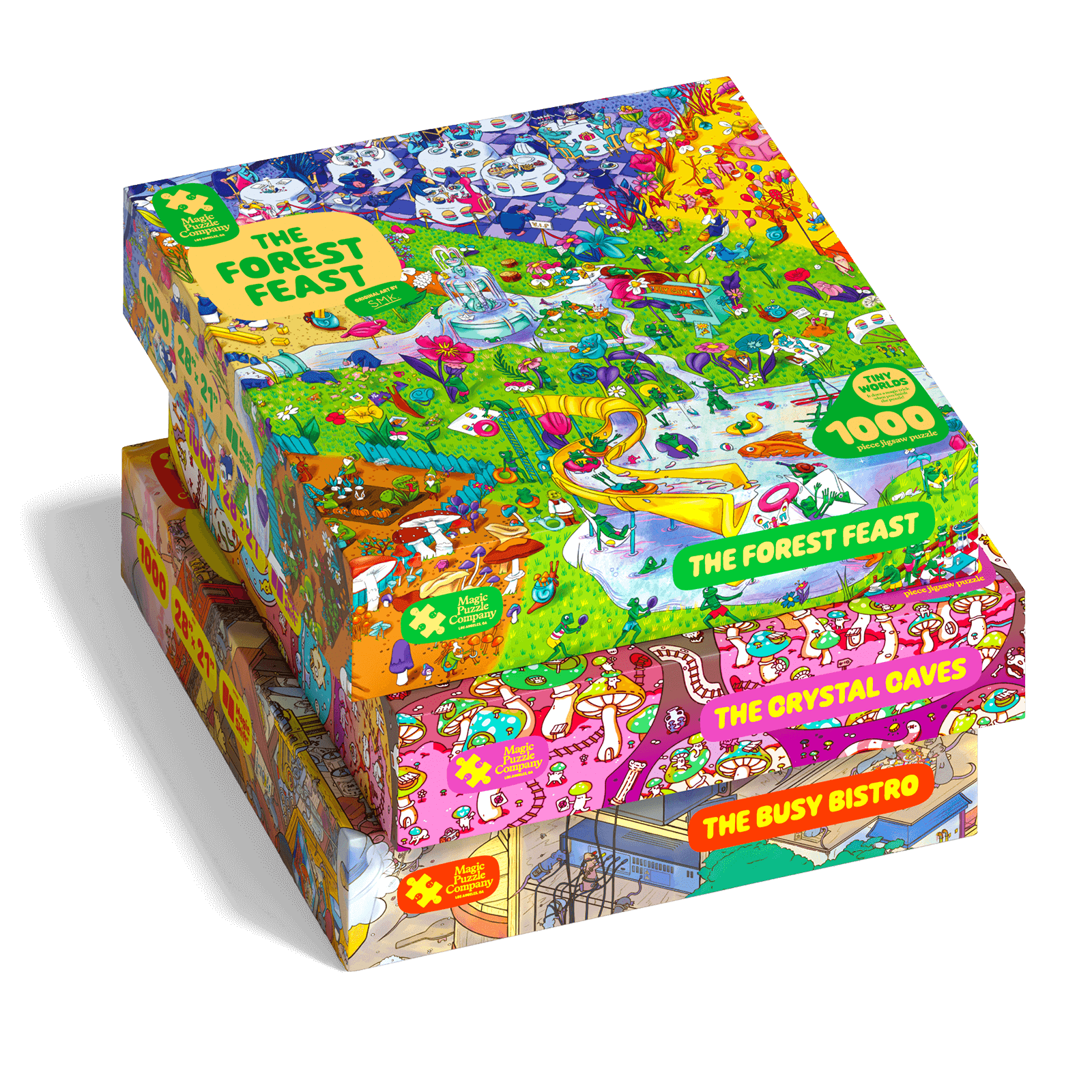 ジグソーパズル　マジックパズルカンパニー　2点セット ジグソーパズル マジックパズルカンパニー 2点セット