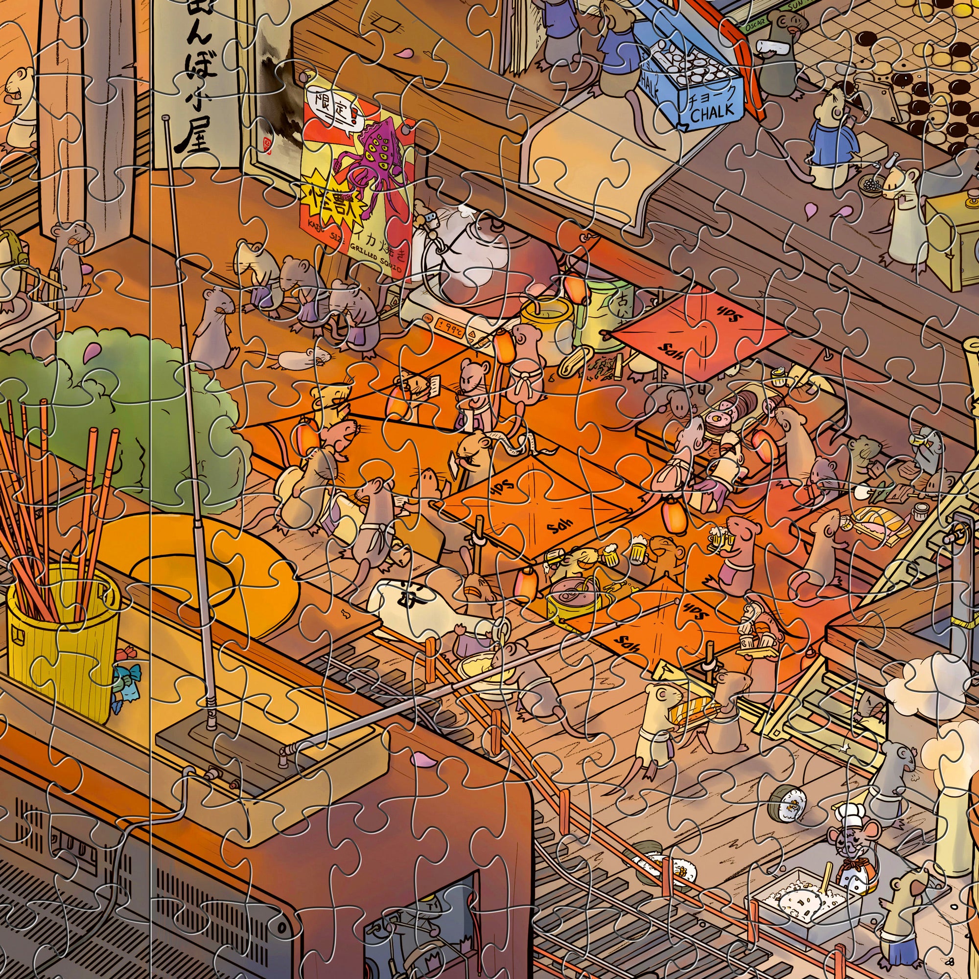 『未開封』マジックパズルカンパニー The BUSY BISTROジグソーパズル The Busy Bistro – Magic Puzzle Company