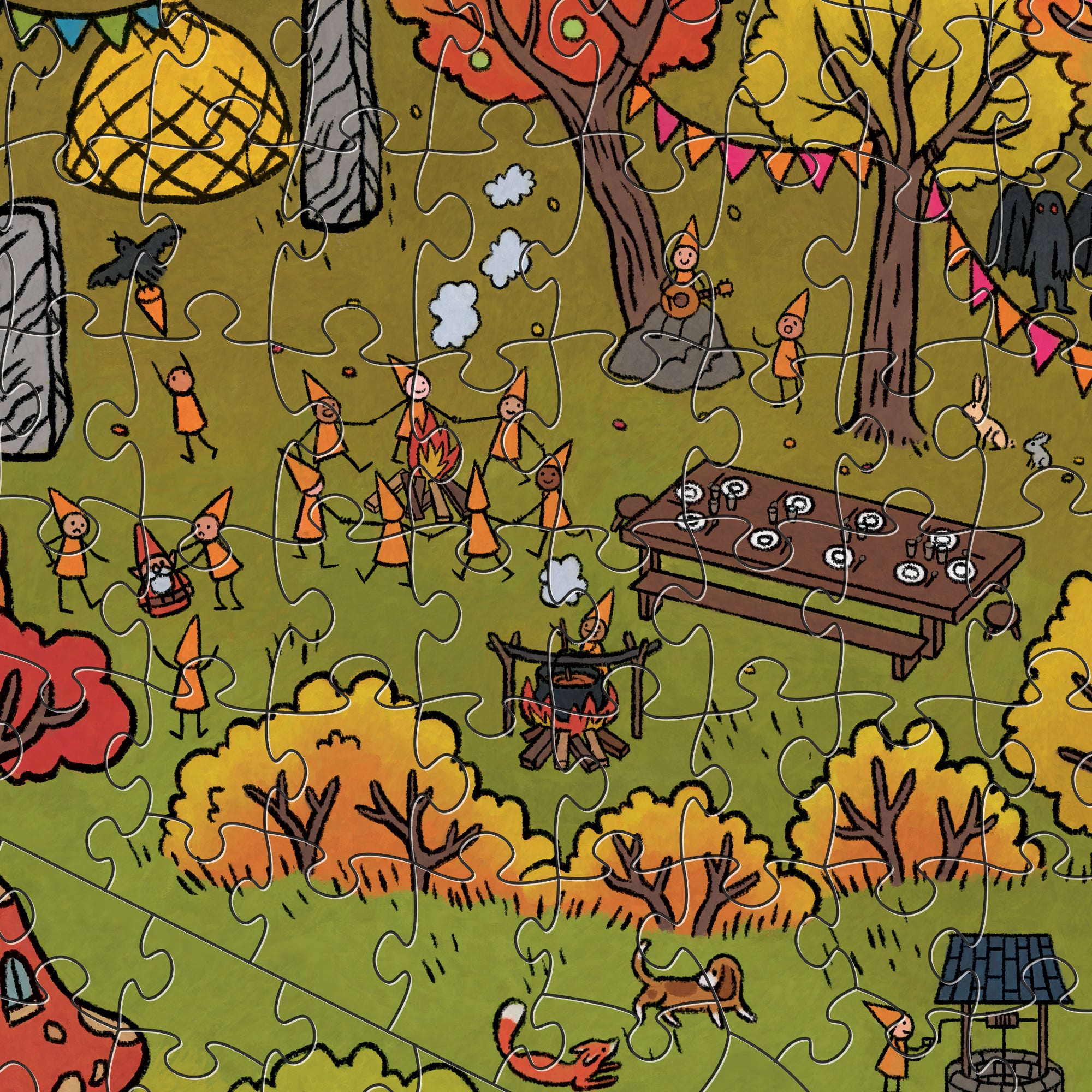 The Gnomes' Homes – Magic Puzzle Company